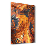 Marble Lava | Designer's Collection Glass Wall Art