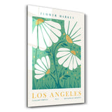 Flower Market No:5 Los Angeles | Gallery Print Collection Glass Wall Art