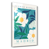 Flower Market No:10 Madrid | Gallery Print Collection Glass Wall Art