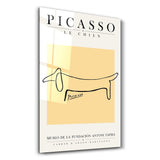 Pablo Picasso - Le Chien | Gallery Print Collection Glass Wall Art