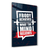 Body and Mind – Glasbild