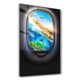 Ocean Window | Secret World Collection Glass Wall Art