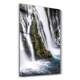 Burney Falls, California, USA | Glass Wall Art