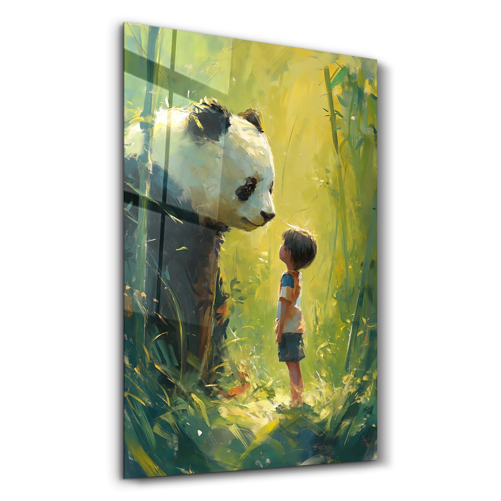 Lost in the Jungle | Designers Collection Glass Wall Art - ArtDesigna Glass Printing Wall Art