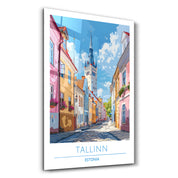 Talinn Estonia-Travel Posters | Glass Wall Art