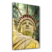 Statue of Liberty | Glass Wall Art - ArtDesigna Glass Printing Wall Art