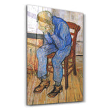 Vincent van Gogh's At Eternity's Gate (1890) | Glass Wall Art