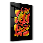 Ganesha | Glass Wall Art - ArtDesigna Glass Printing Wall Art