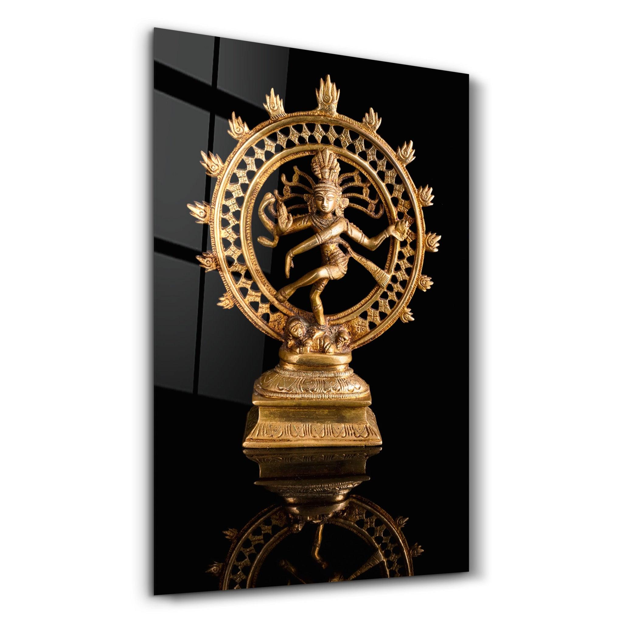 Shiva Natajara | Glass Wall Art - ArtDesigna Glass Printing Wall Art