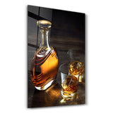 The Whiskey | Glass Wall Art