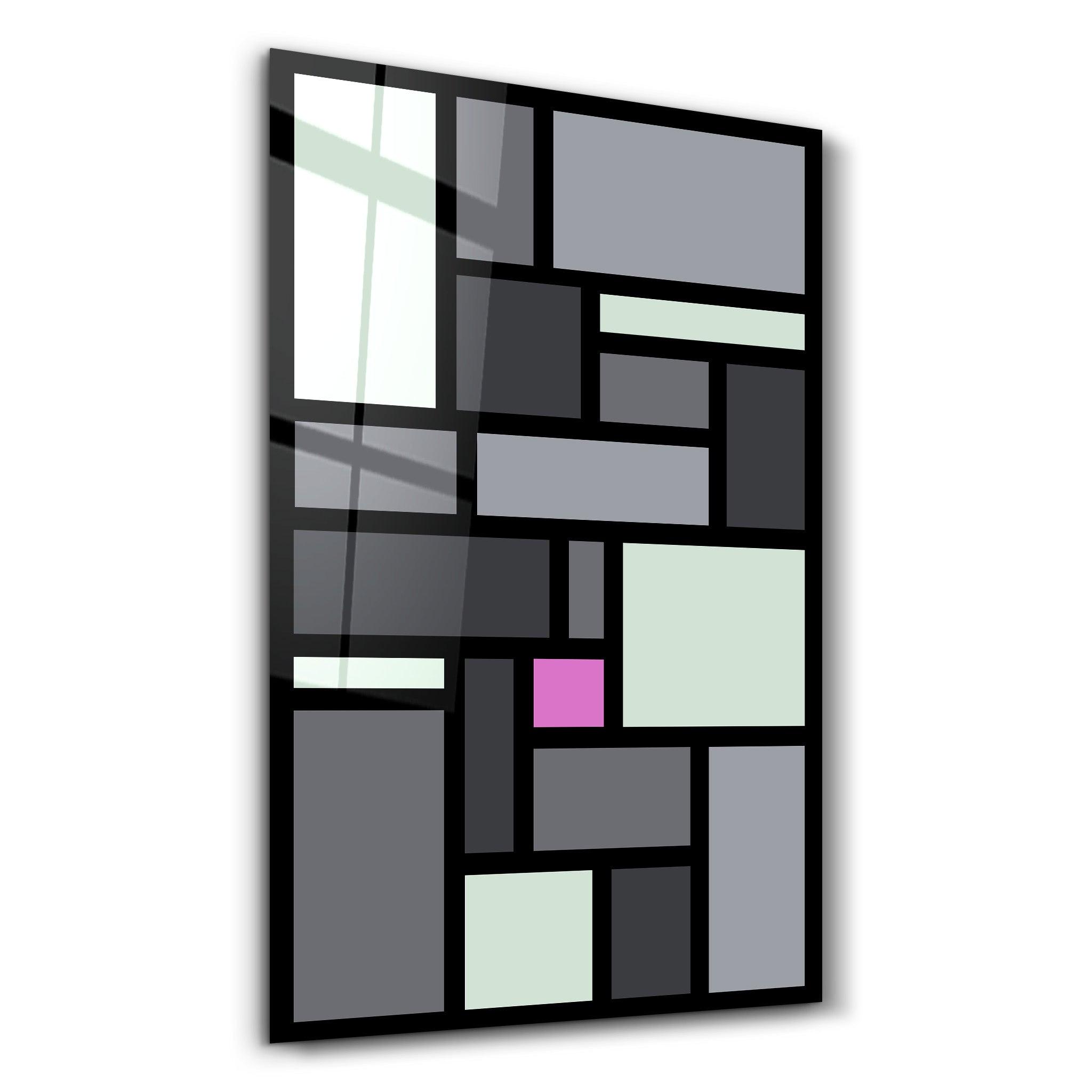 Signature Pink | Designer's Collection Glass Wall Art - ArtDesigna Glass Printing Wall Art