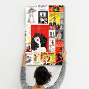 Retro Magazine Covers-7 - Glass Wall Art - ArtDesigna Glass Printing Wall Art