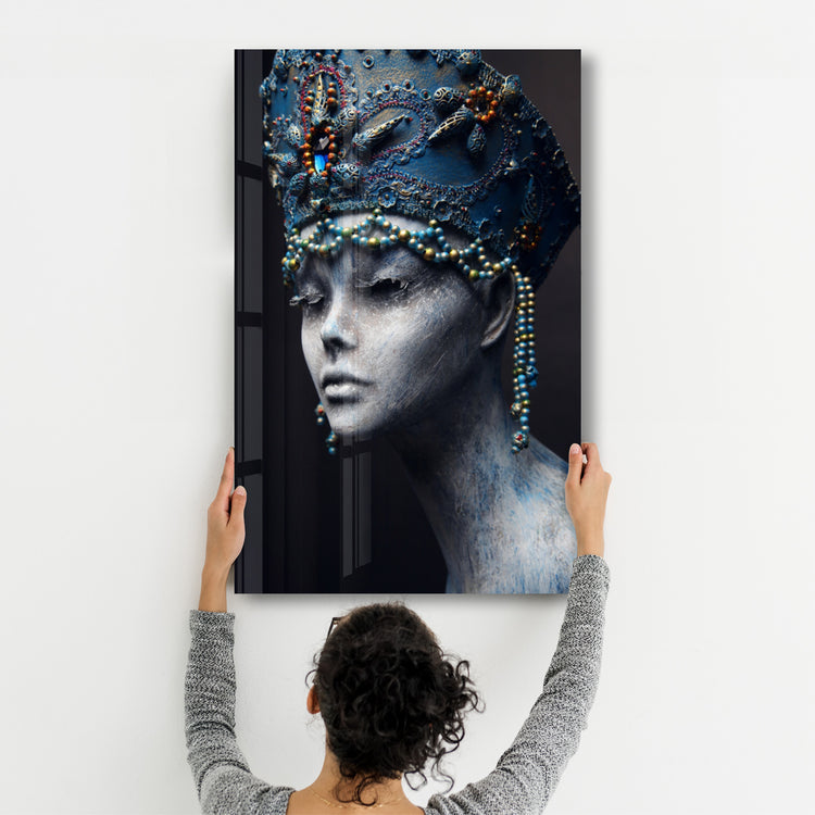 ・"Mummy Queen"・Glass Wall Art - ArtDesigna Glass Printing Wall Art