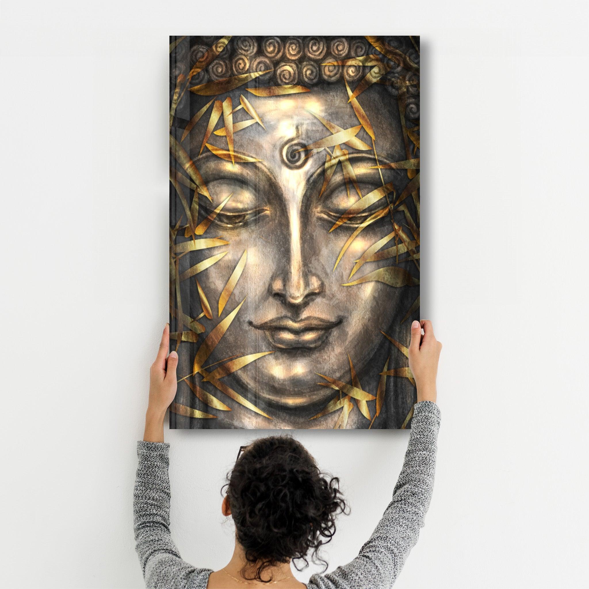Lord Buddha | Glass Wall Art - ArtDesigna Glass Printing Wall Art