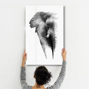 Elephant V2 | Glass Wall Art - ArtDesigna Glass Printing Wall Art