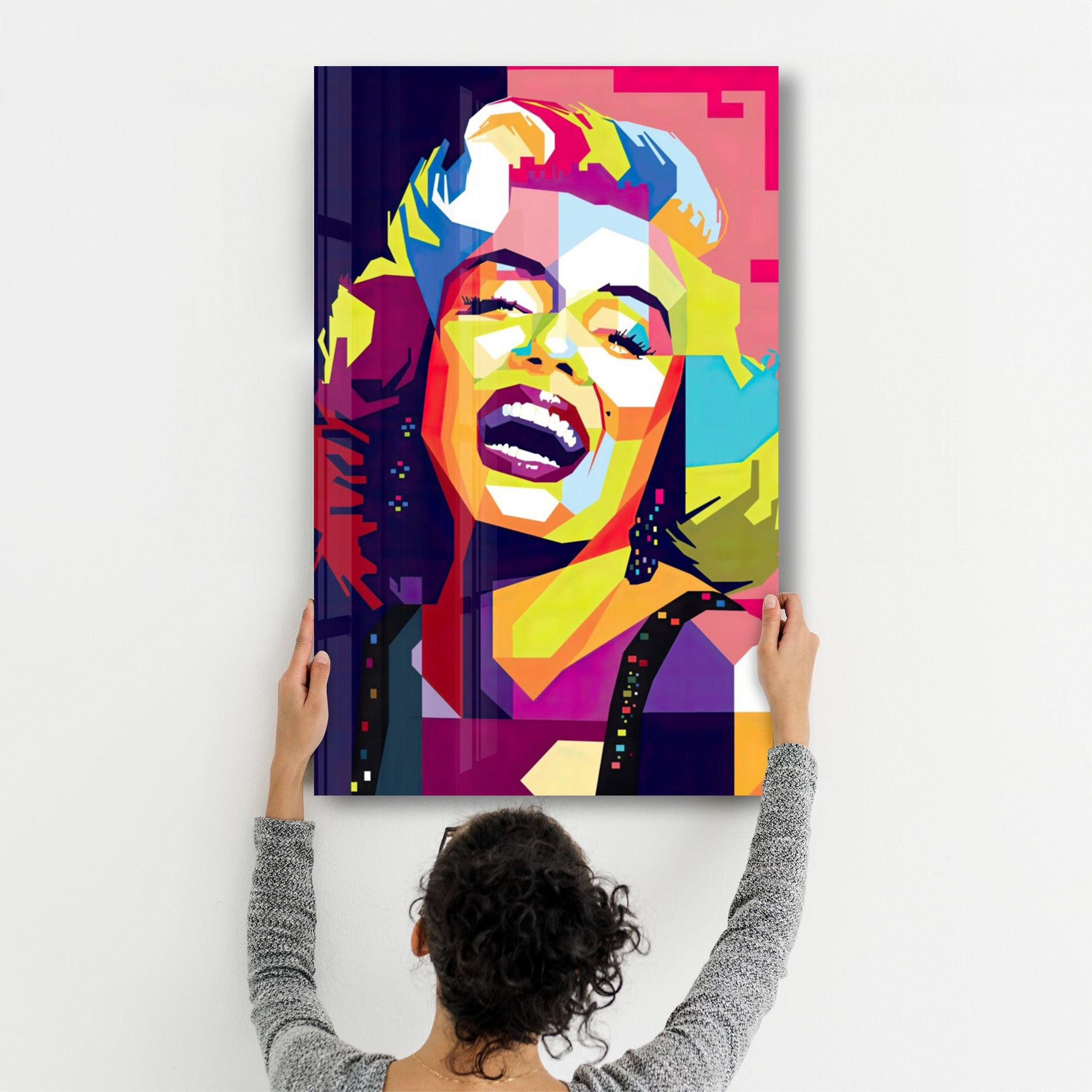 Marilyn | Glass Wall Art - ArtDesigna Glass Printing Wall Art
