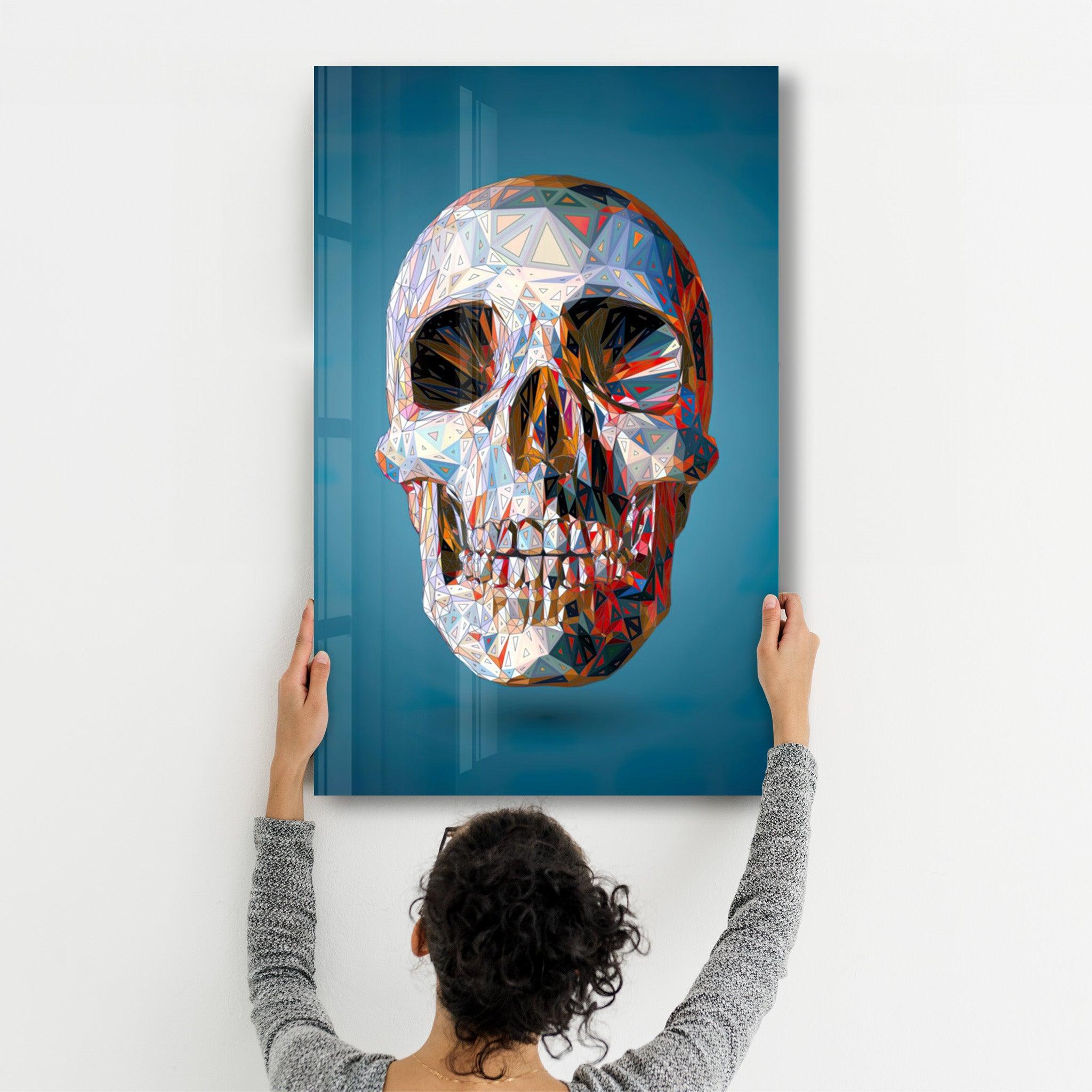Skullart | Glass Wall Art - ArtDesigna Glass Printing Wall Art