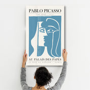 Pablo Picasso - The Kiss - 1970 | Gallery Print Collection Glass Wall Art - ArtDesigna Glass Printing Wall Art
