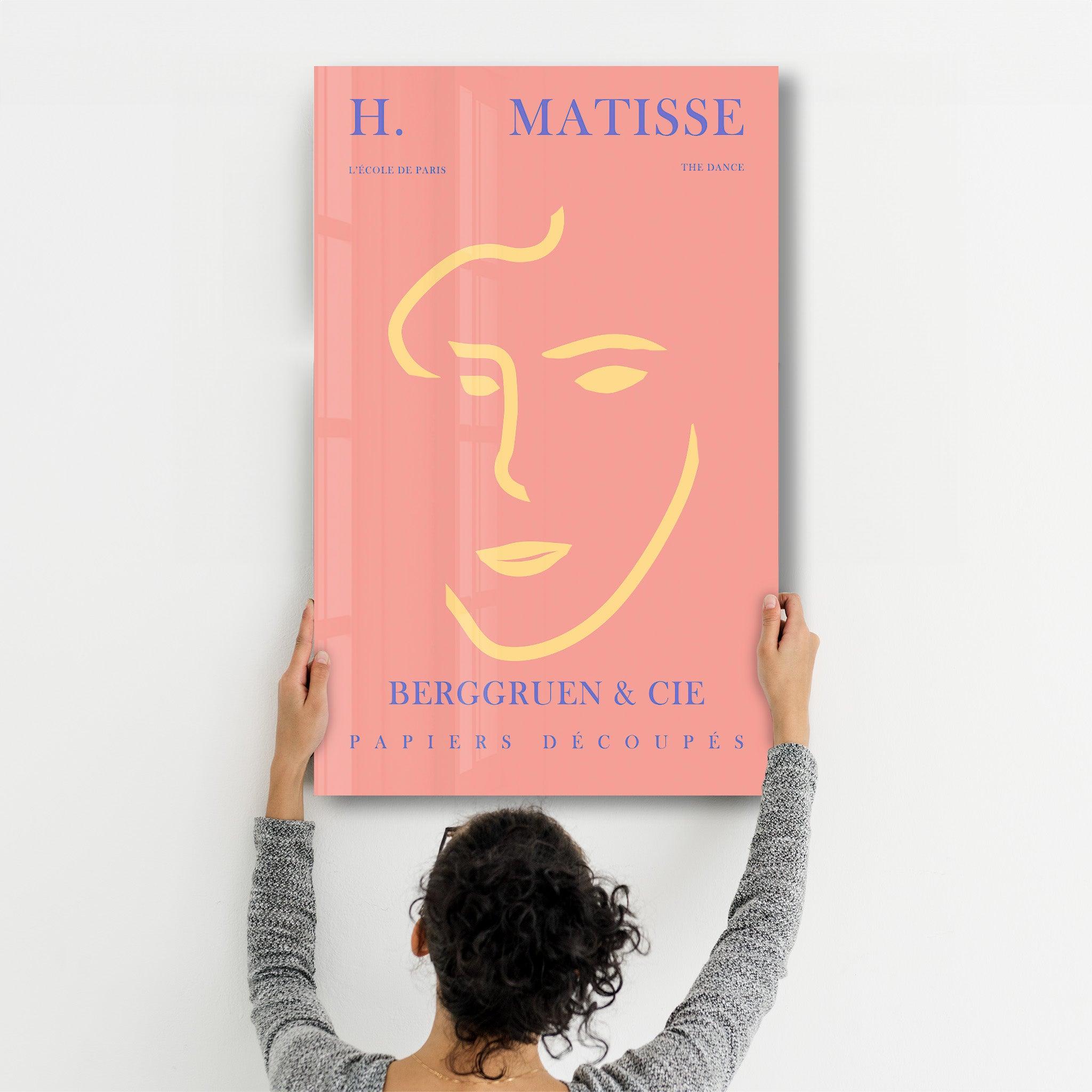 H. Matisse The Dance | Gallery Print Collection Glass Wall Art - ArtDesigna Glass Printing Wall Art