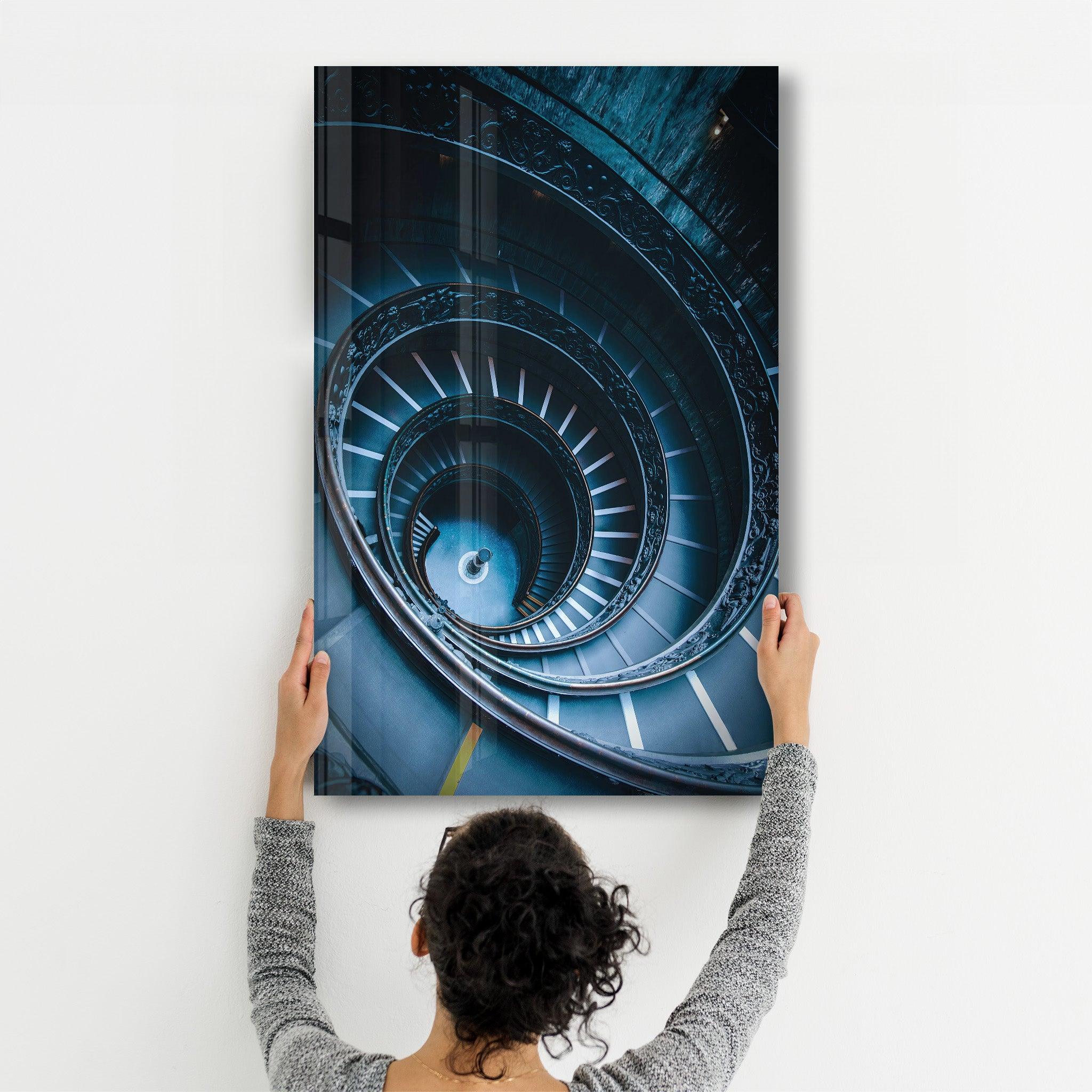 Infinity Ladder | Designer's Collection Glass Wall Art - ArtDesigna Glass Printing Wall Art