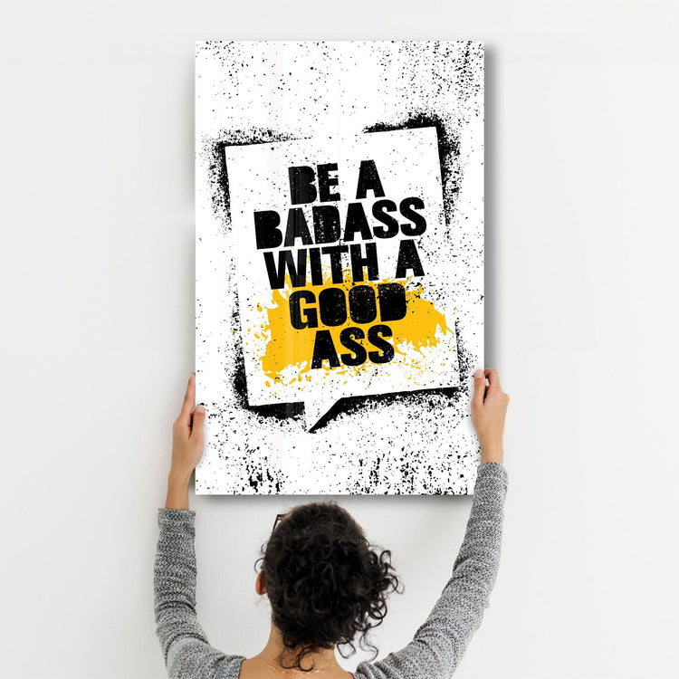 ・"Be a"・Motivational Glass Wall Art - ArtDesigna Glass Printing Wall Art
