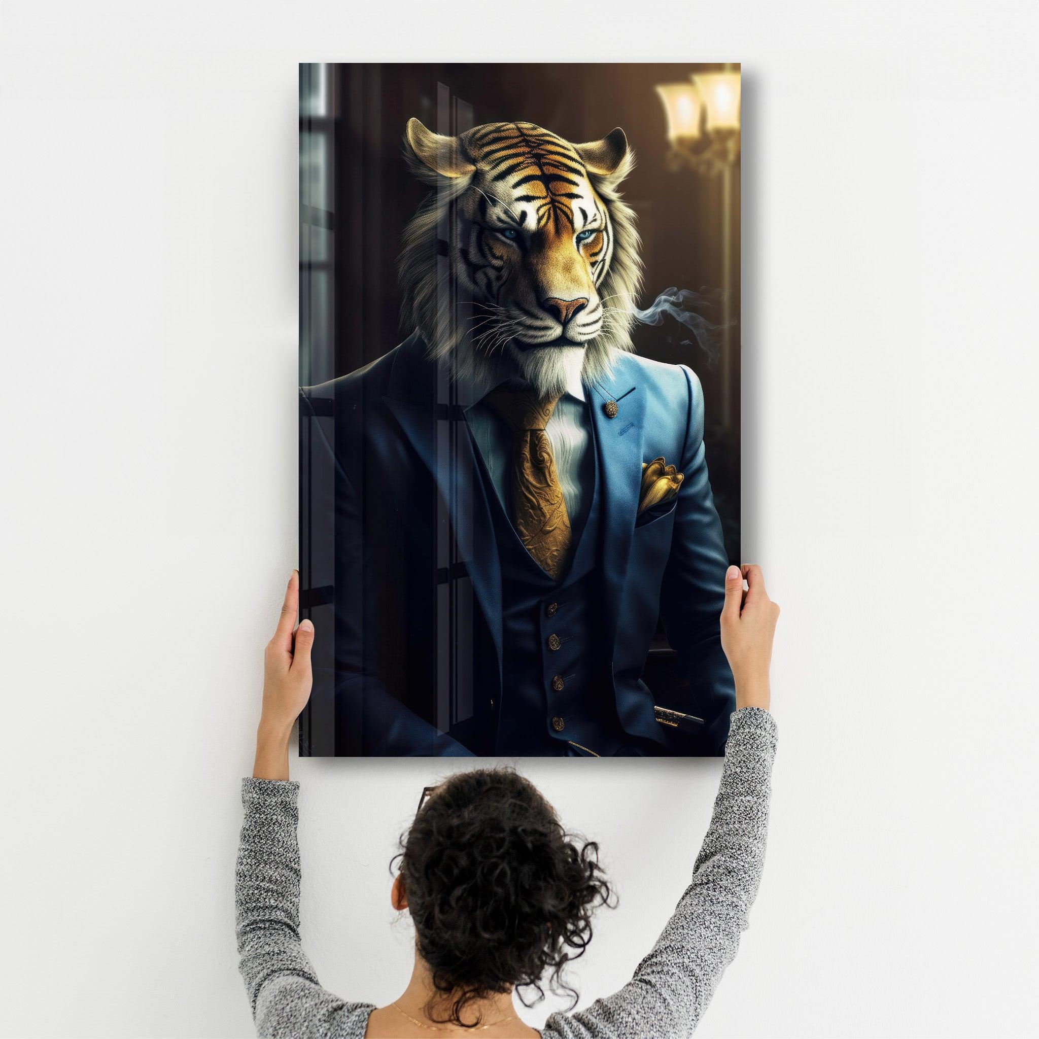 Be Serious | Designers Collection Glass Wall Art - ArtDesigna Glass Printing Wall Art