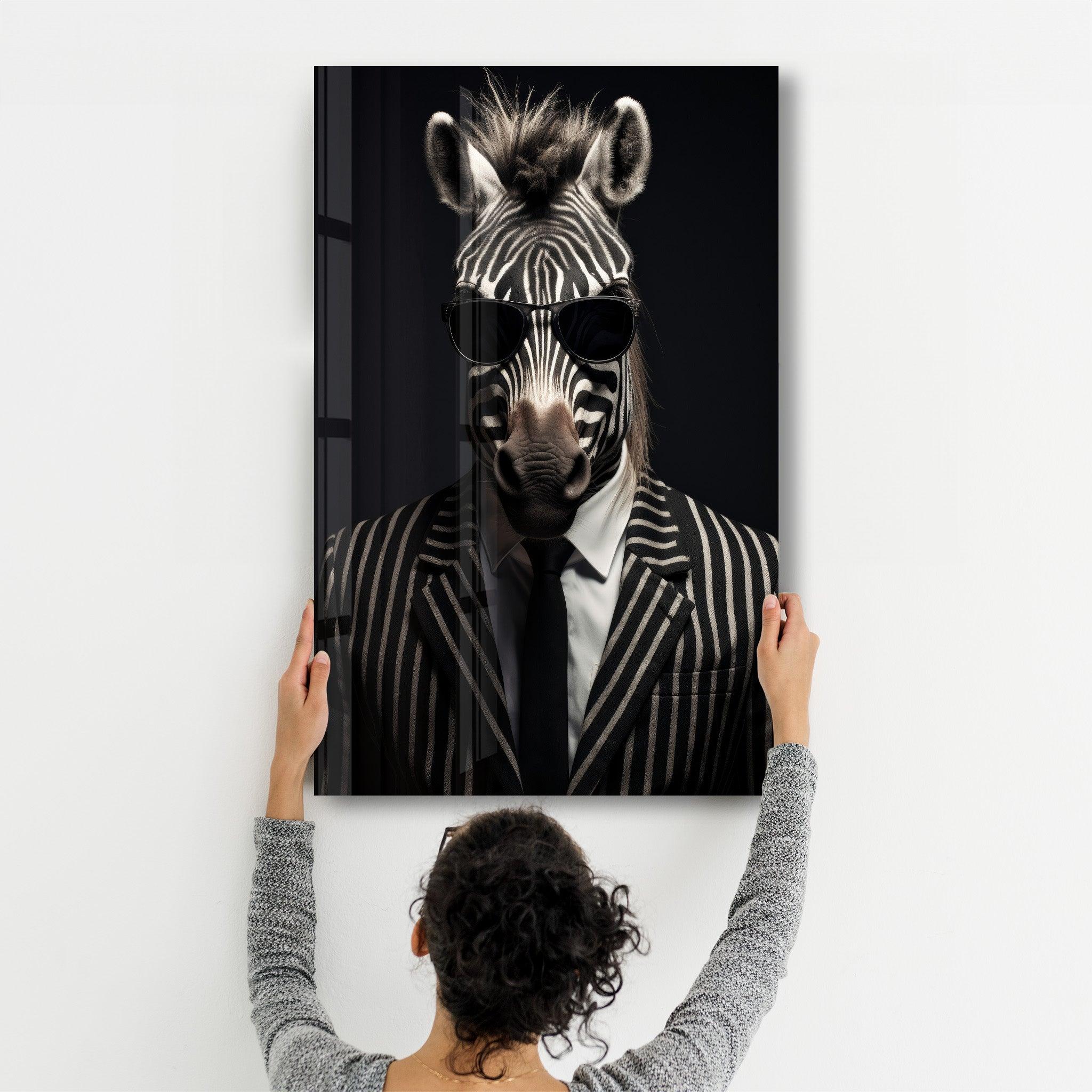 Mural Art, shops Glass Printing, Wall Art, Zebra Glass Wall, Fashion Wall Decoration, Abstract Animal Glass Decor, Abstract Glass Art,