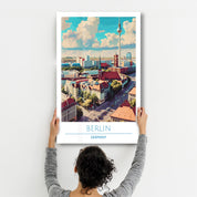 Berlin Germany-Travel Posters | Glass Wall Art - ArtDesigna Glass Printing Wall Art