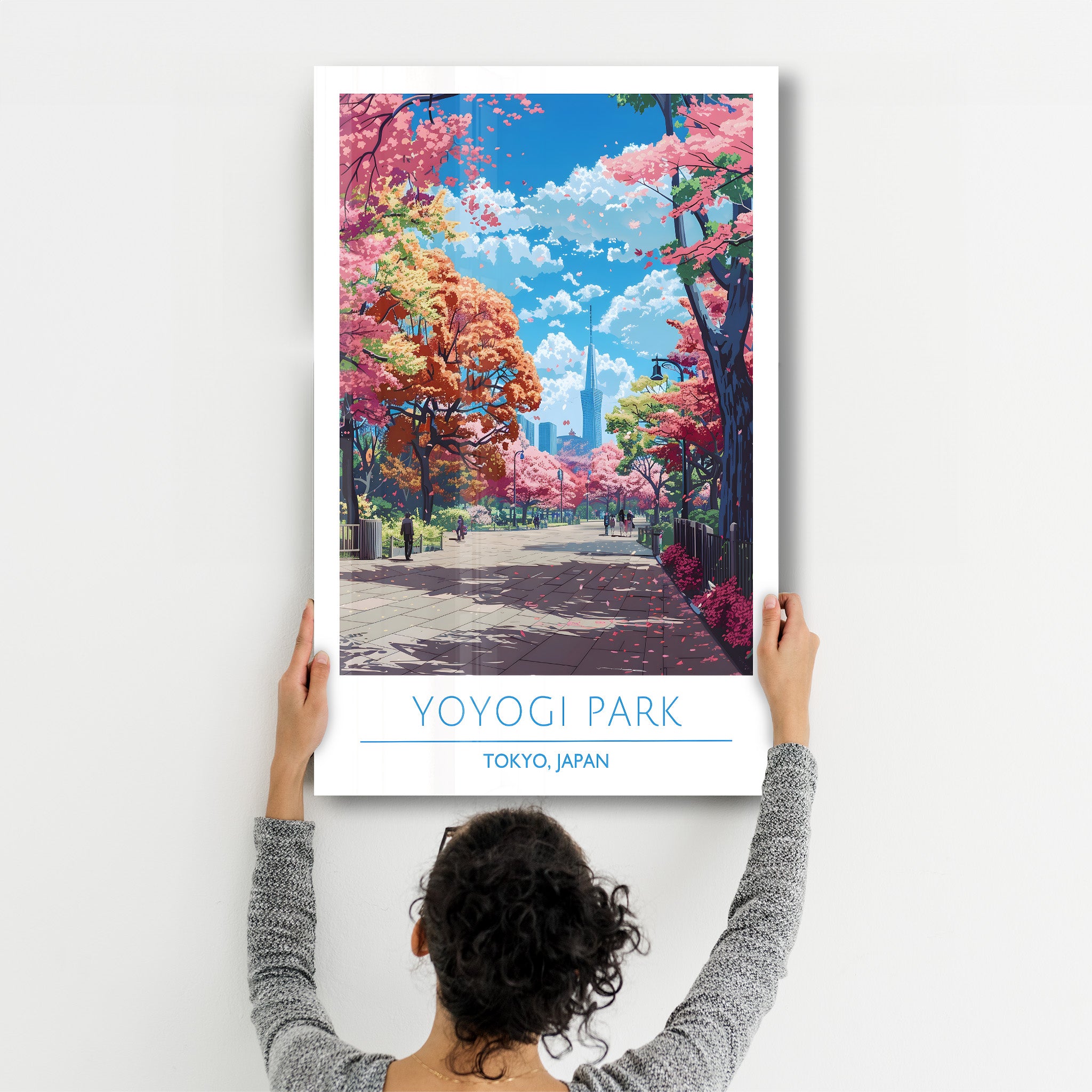 Yoyogi Park-Tokyo Japan-Travel Posters | Glass Wall Art