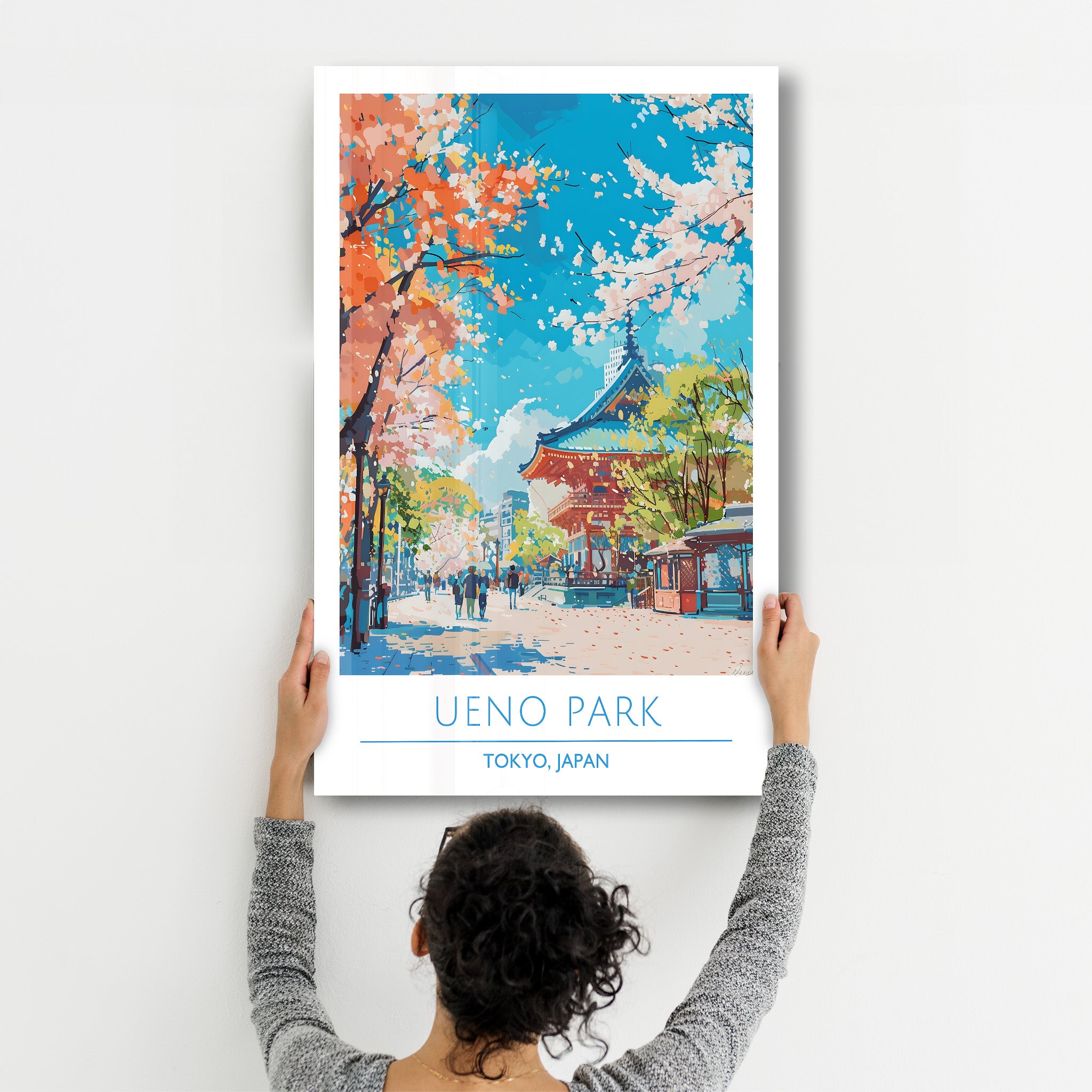 Ueno Park-Tokyo Japan-Travel Posters | Glass Wall Art