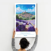 Provence France-Travel Posters | Glass Wall Art - ArtDesigna Glass Printing Wall Art