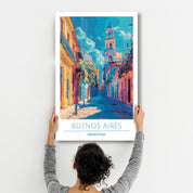 Buenos Aires Argentina-Travel Posters | Glass Wall Art - ArtDesigna Glass Printing Wall Art