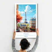 Paris France-Travel Posters | Glass Wall Art - ArtDesigna Glass Printing Wall Art