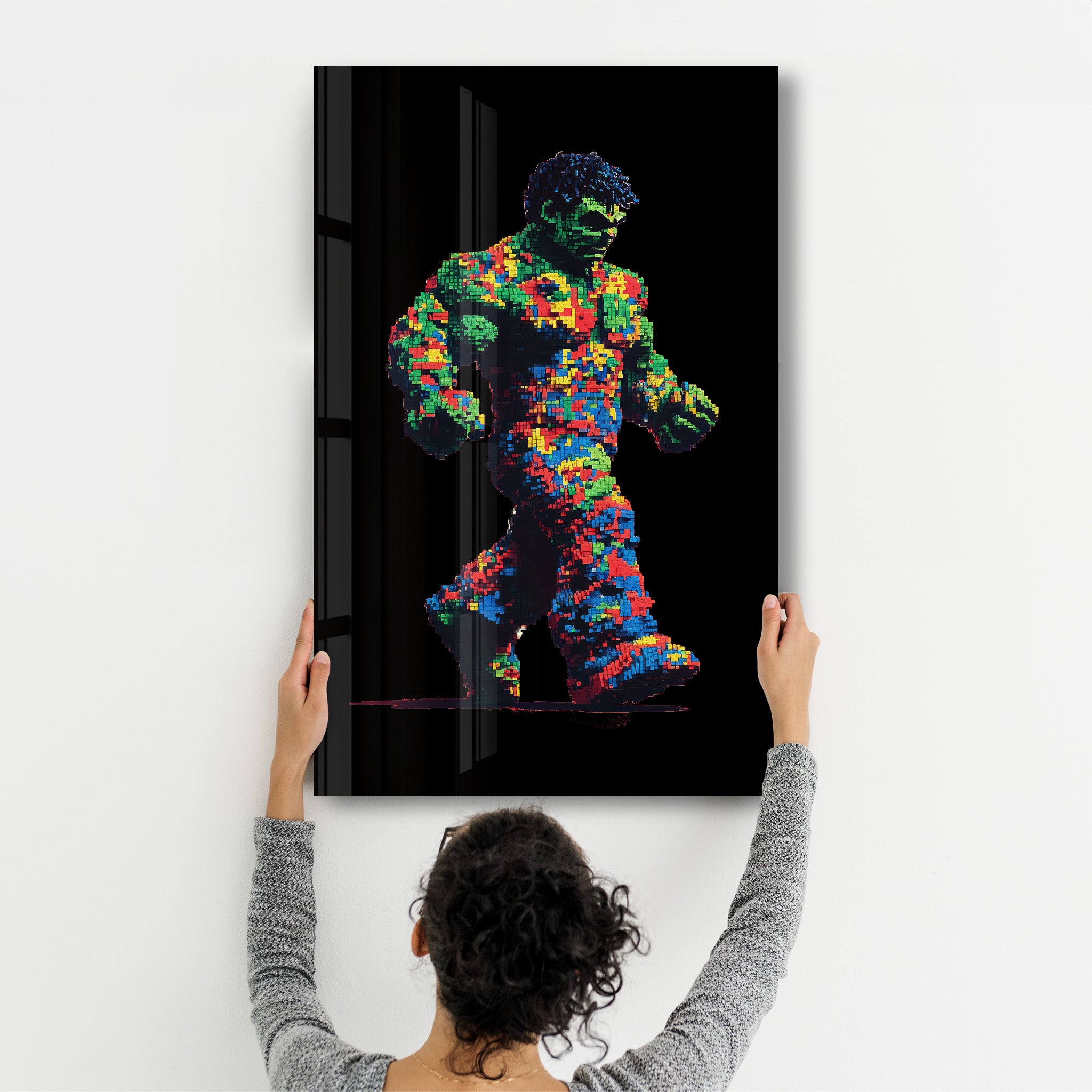 Pixel HLK | Designers Collection Glass Wall Art