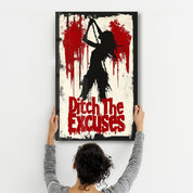 Ditch the Excuses - Motivational Glass Wall Art