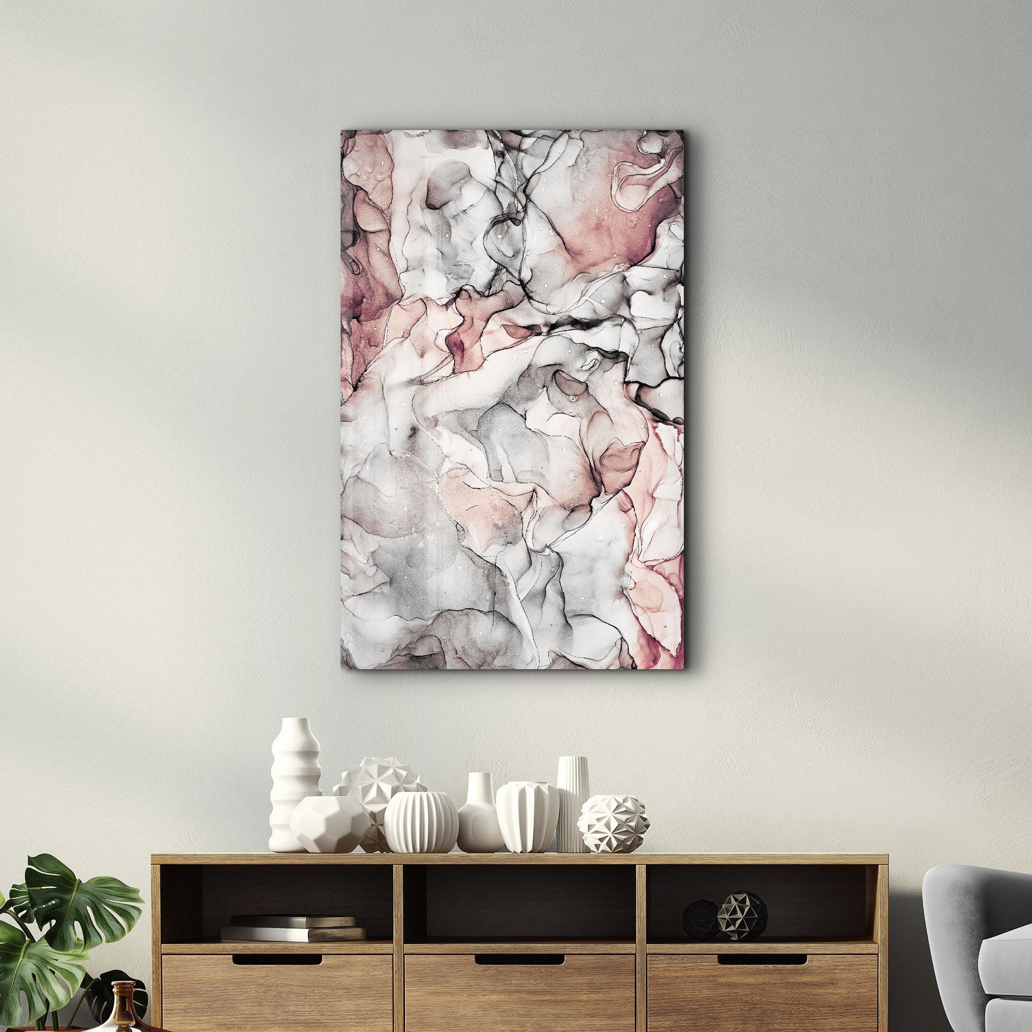 Pink Pattern | Glass Wall Art - ArtDesigna Glass Printing Wall Art
