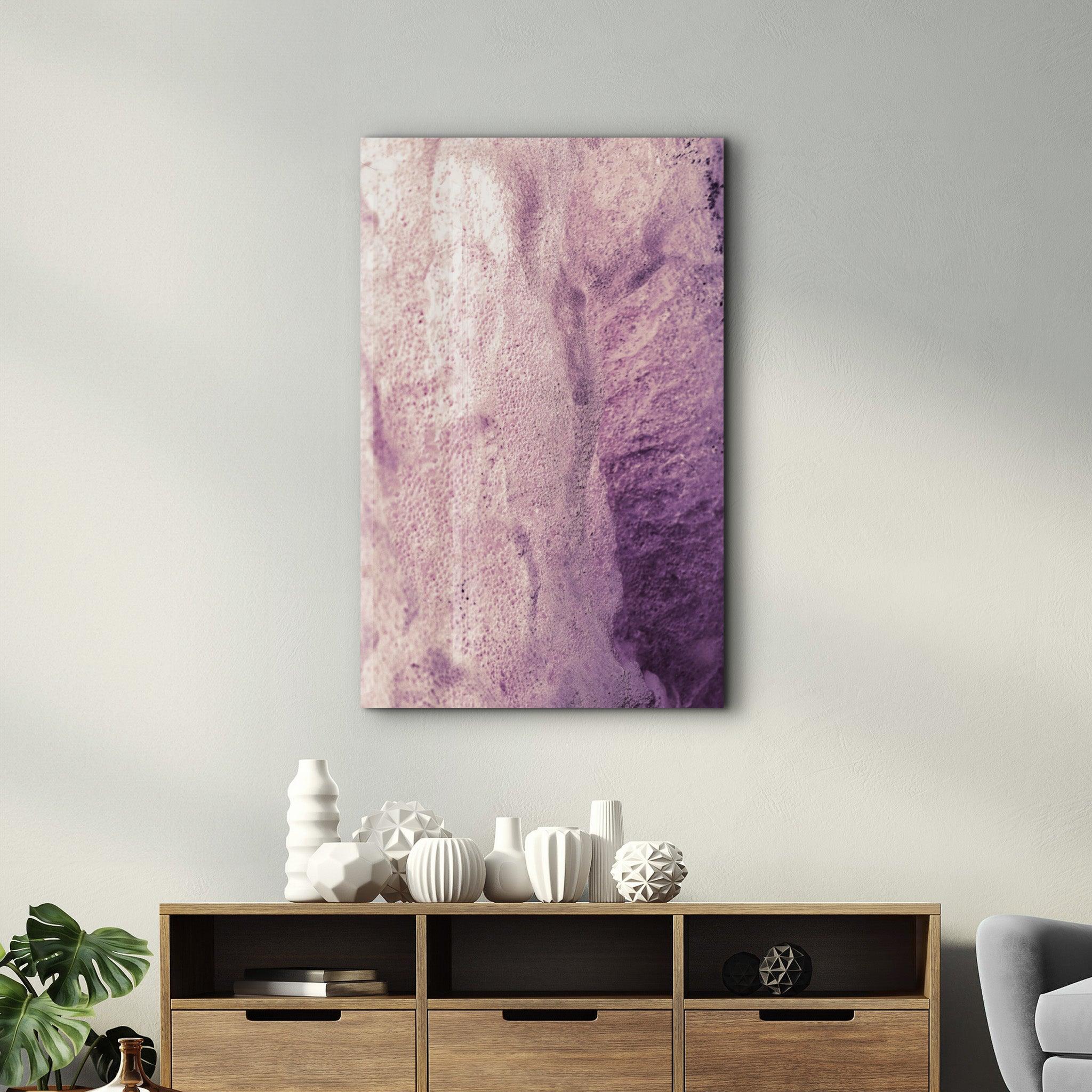 Pink Abstract Pattern | Glass Wall Art - ArtDesigna Glass Printing Wall Art