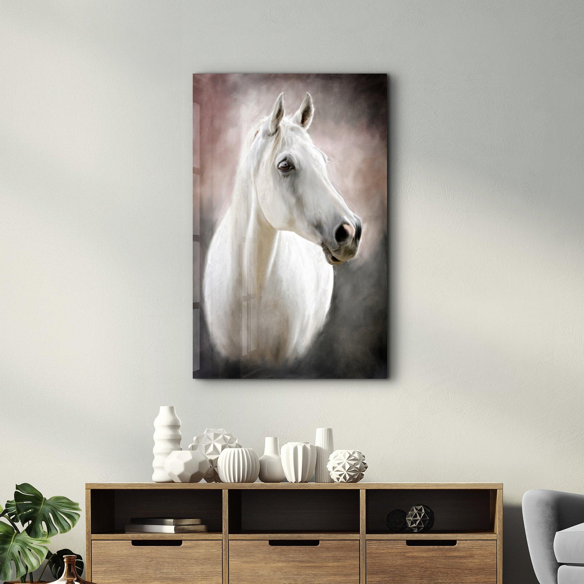 Horse | Glass Wall Art - ArtDesigna Glass Printing Wall Art