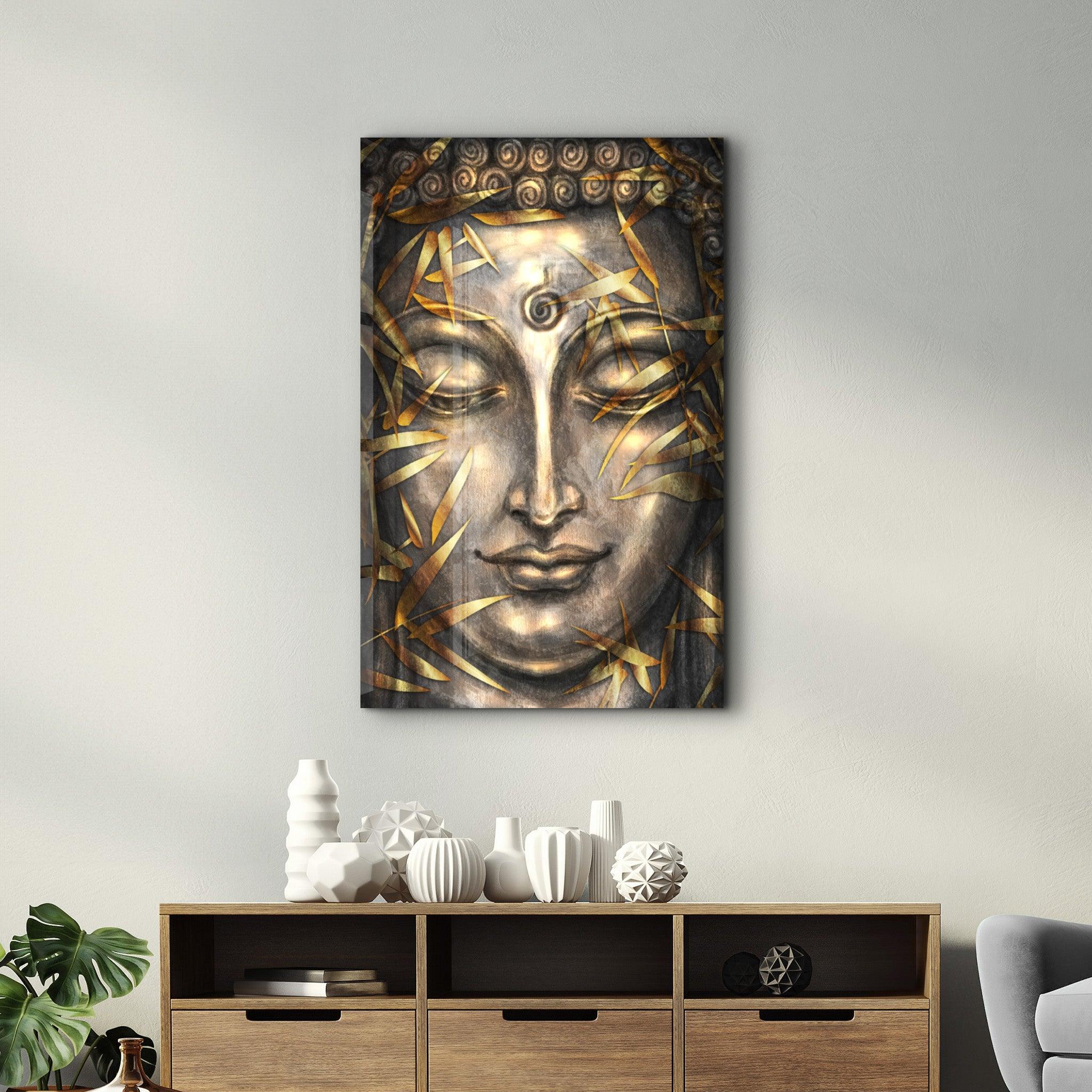 Lord Buddha | Glass Wall Art - ArtDesigna Glass Printing Wall Art