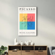 Pablo Picasso - Originaux Et Lithographies | Gallery Print Collection Glass Wall Art - ArtDesigna Glass Printing Wall Art
