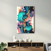 Colorwaves | Glass Wall Art - ArtDesigna Glass Printing Wall Art