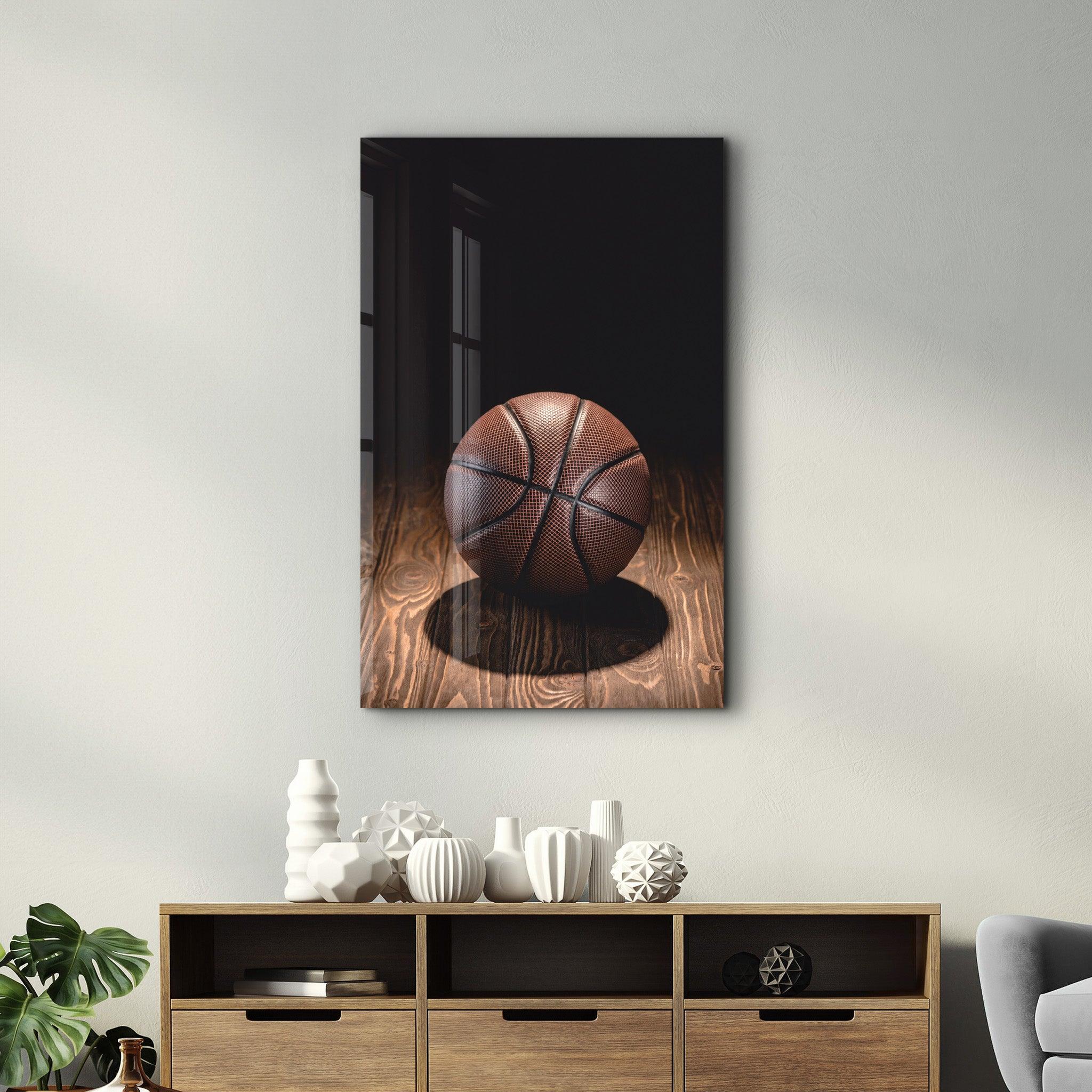 Basketball | Glass Wall Art - ArtDesigna Glass Printing Wall Art