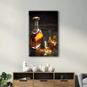 The Whiskey | Glass Wall Art - ArtDesigna Glass Printing Wall Art