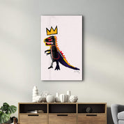 Dinosaur JMB Style - Glass Wall Art