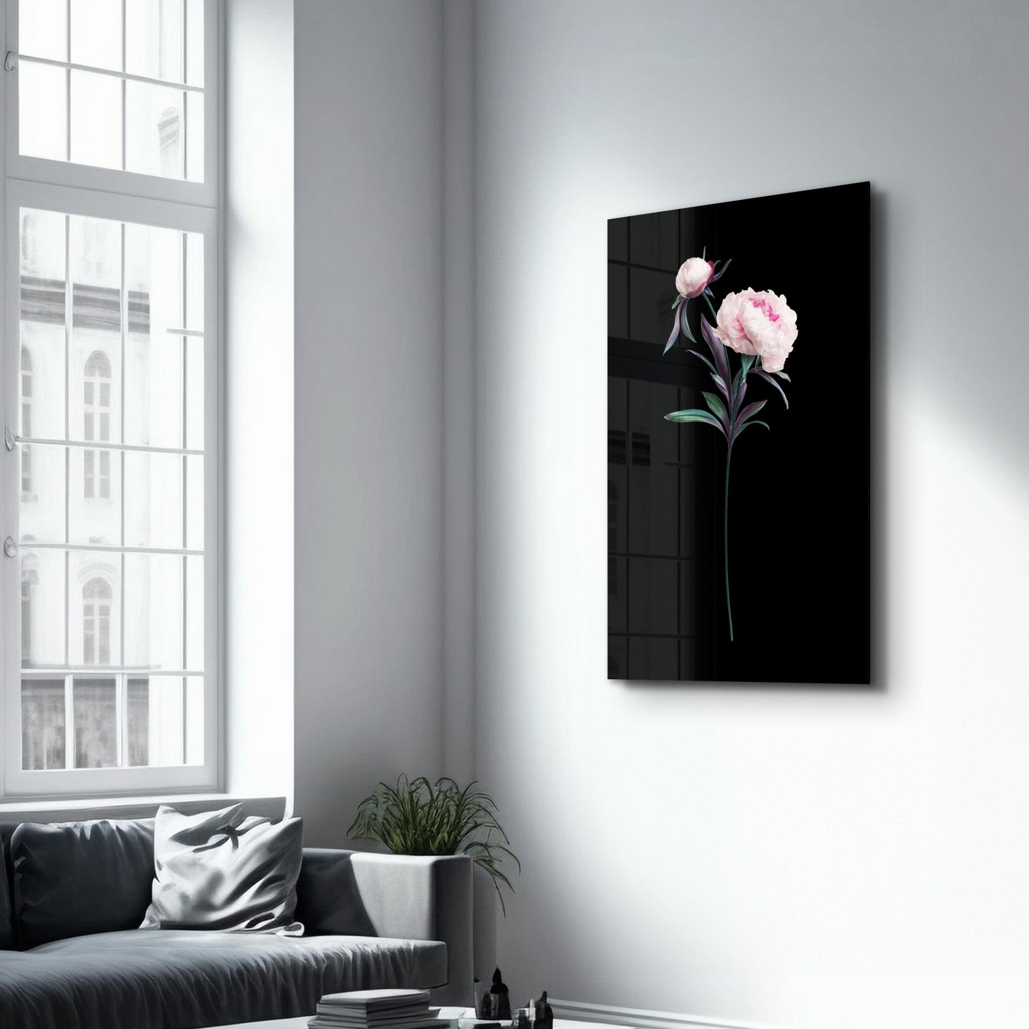 Flower | Glass Wall Art - ArtDesigna Glass Printing Wall Art