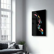 Modern Line Abstract V5 | Glass Wall Art - ArtDesigna Glass Printing Wall Art