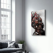 African Queen | Glass Wall Art - ArtDesigna Glass Printing Wall Art