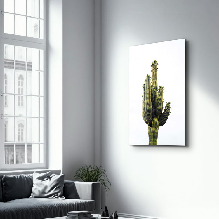 ・"Giant Cactus"・Glass Wall Art - ArtDesigna Glass Printing Wall Art