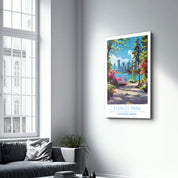 Stanley Park-Vancouver Canada-Travel Posters | Glass Wall Art