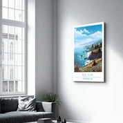 Big Sur-California USA-Travel Posters | Glass Wall Art - ArtDesigna Glass Printing Wall Art